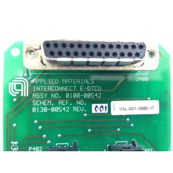 AMAT 0100-00542 PCB ASSY,INTERCONNECT E-DTCU